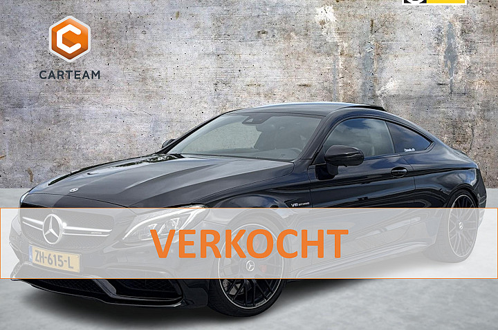 Mercedes-Benz C-Klasse Coupé AMG 63 S | Pano | Carplay | HUD | Burmester | 360° Cam |